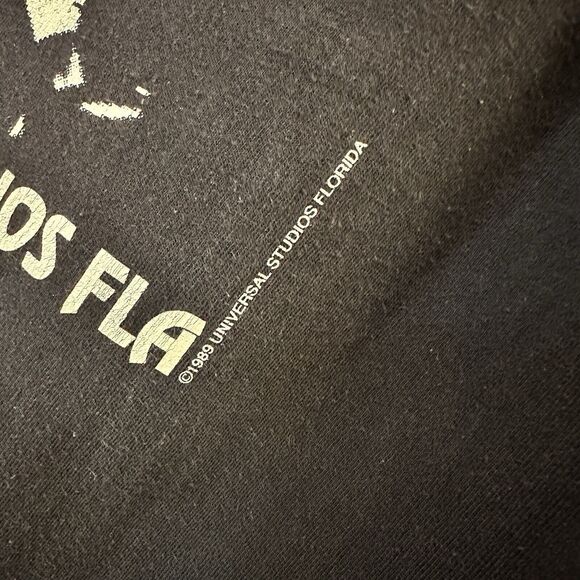 1989 Vintage Phantom Of The Opera Monsters Universal Studios T Shirt Single - Picture 3 of 7